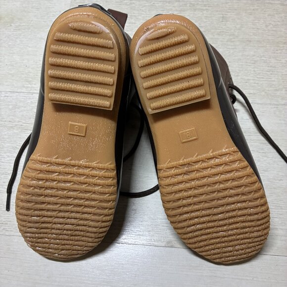 G.H. Bass & Co. Harlequin Women's F16 Duck Boots Size 8 Medium - Picture 4 of 7